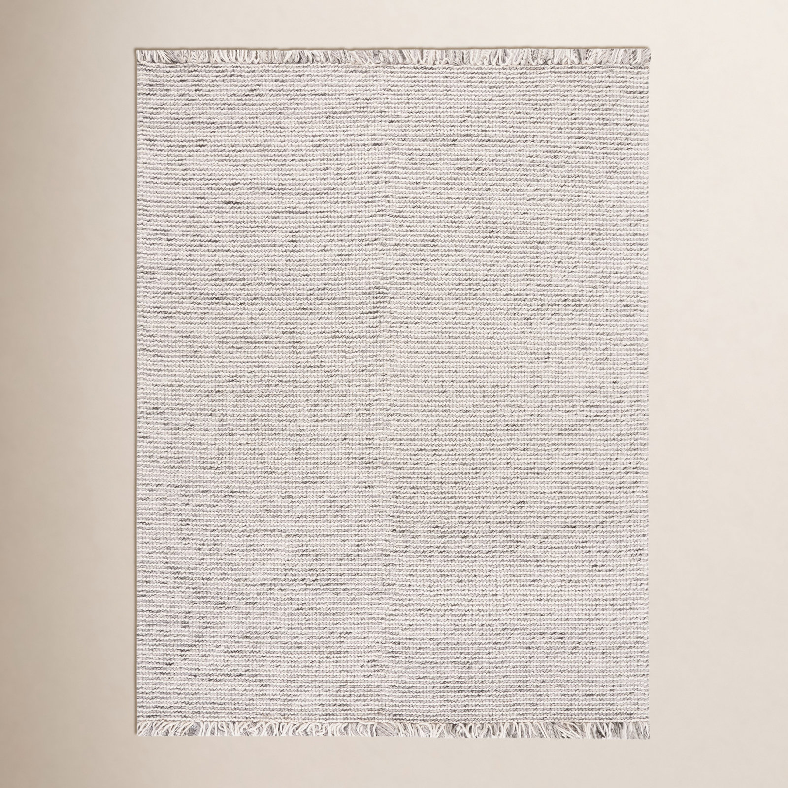 Kava Grey Black Rug, Rectangle 8' x 10'