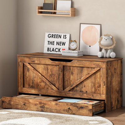 Coffre de rangement avec coffre de rangement Farmhouse