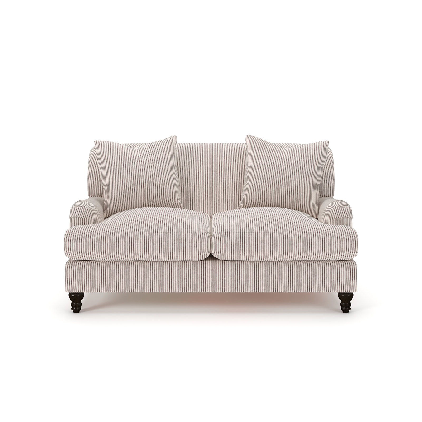 Walters 59" Velvet Loveseat, Cruise Sangria