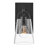 Foster Single Light Bath Wall Sconce w/ Clear Glass Shade