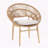 Wicker Papasan Style Outdoor Dining Chair