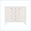 Buffet de rangement en acier avec tiroirs et tablettes réglables