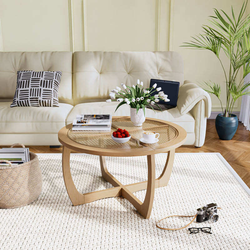 Kenmure Rattan Round Coffee Table