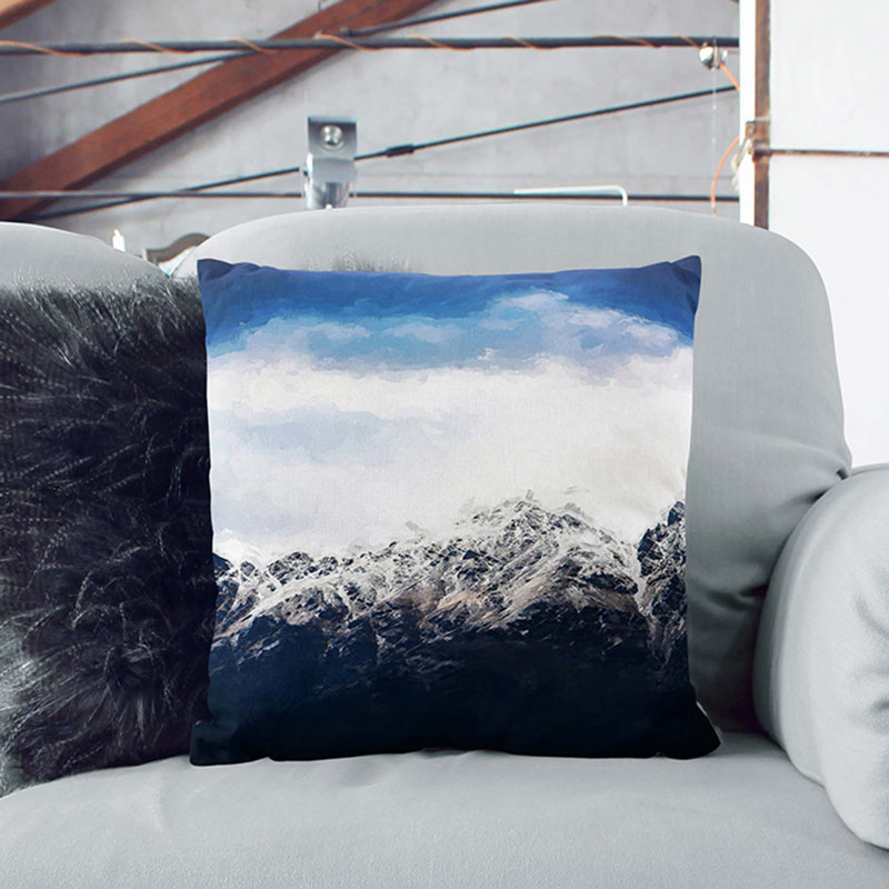 Square Throw Cushion, 55cm H x 55cm W x 20cm D