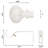 Jacarion Adjustable Overall Width x 1'' Diameter Single Curtain Rod-947457403-947457401