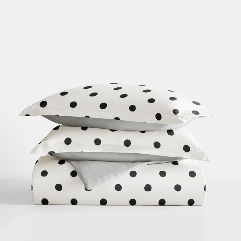 Ensemble de housse de couette en microfibre peinte à motifs, Housse de couette pour très grand lit et 2 taies 
