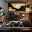 Polyester Desk Pad-1793574330