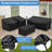4 Piece Heavy Duty Waterproof Outdoor Furniture Cover-1728726914