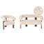 Living Room Set ILBRO Faux Fur-128778731-128778733
