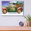 «Yuletide Livraison» par Bigelow, art mural en verre acrylique-2083843669