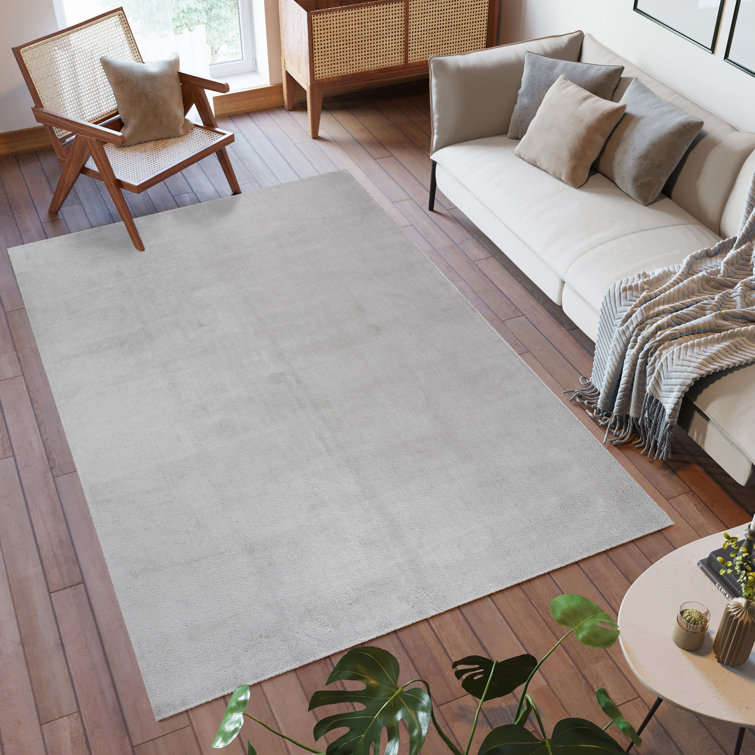 Tapis d'intérieur à poils longs en polyester Marrick Tonee