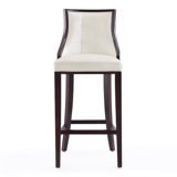 Verduzco Upholstered Counter Stool with Solid Wood Frame