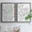 Toile encadrée Quiet Coral III-Premium - prête à être accrochée