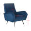 Fauteuil 27,5 po en velours capitonné-23514799