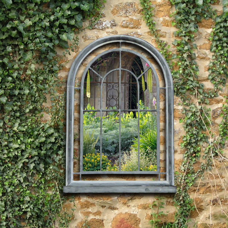 Metal Flat Wall Mirror