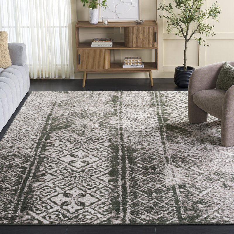 Lelana Performance Geometric Rug, Rectangle 8' x 10'