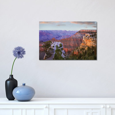 Wotan's Throne from South Rim, Grand Canyon National Park, Arizona 1 Piece Wrapped Canvas Wall Art