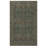 Dark Green Patterned Washable Decorative Carpet-1052742488