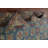 Blue Geometric Kazak Oriental Area Rug