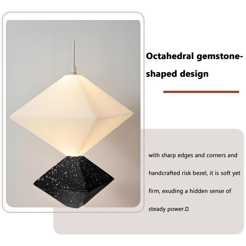 Lampe sur pied géométrique minimaliste, lumière ambiante de qualité supérieure pour canapé de salon, Noir