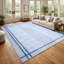 Tapis neutre lavable surdimensionné 9 pi x 12 pi avec envers TPR antidérapant pour salon de bureau-154924564