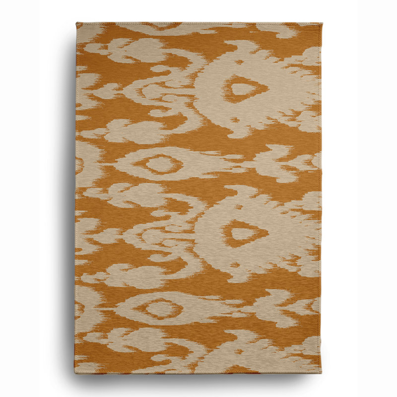 Kleopatros Chenille Ikat Indoor Rug, Rectangle 8' x 10'