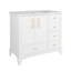Meuble-lavabo classique 36 "avec lavabo en céramique-2133843767