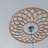 16"OD x 5 1/2"ID x 3/8"T Cannes Wood Fretwork Pierced Ceiling Medallion, Raw MDF-63411897-63411924