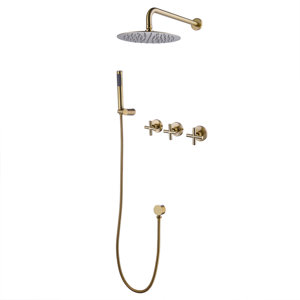 Complete Shower System with Rough-in Valve