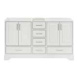 Stafford 60.75'' W Double Bathroom Vanity Base