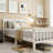 Wood Platform Bed Twin Bed Frame-219045658