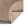 Tapis rectangulaire gris Dews