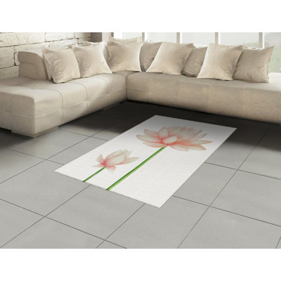 Kasey Floral Hand Woven Area Rug