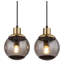 Mukesh 4 - Light Matte Black Pendant