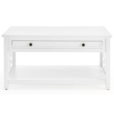 Four Leg Coffee Table with Storage
