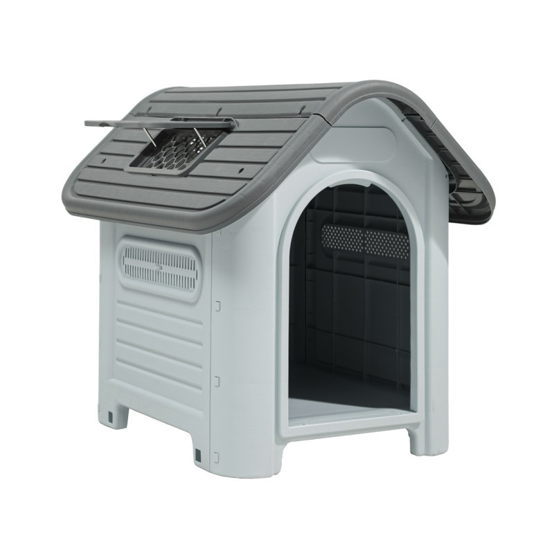 Niche pour chien d'extérieur avec lanterneau et ventilation - différentes tailles de chien, H 29,5 po x l 28,3 po x P 34,3 po