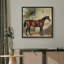 «Majestic Chestnut Horse», reproduction d'art sur toile-709904130-709904132