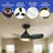 Timbrell 26'' Ceiling Fan with LED Lights-907676283
