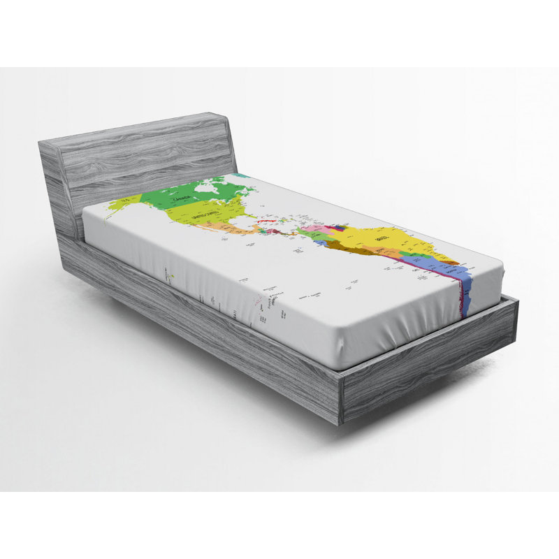Microfiber Fitted Sheet, Twin XL Fitted Sheet