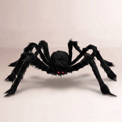 Giant Hairy Spider Halloween Accent