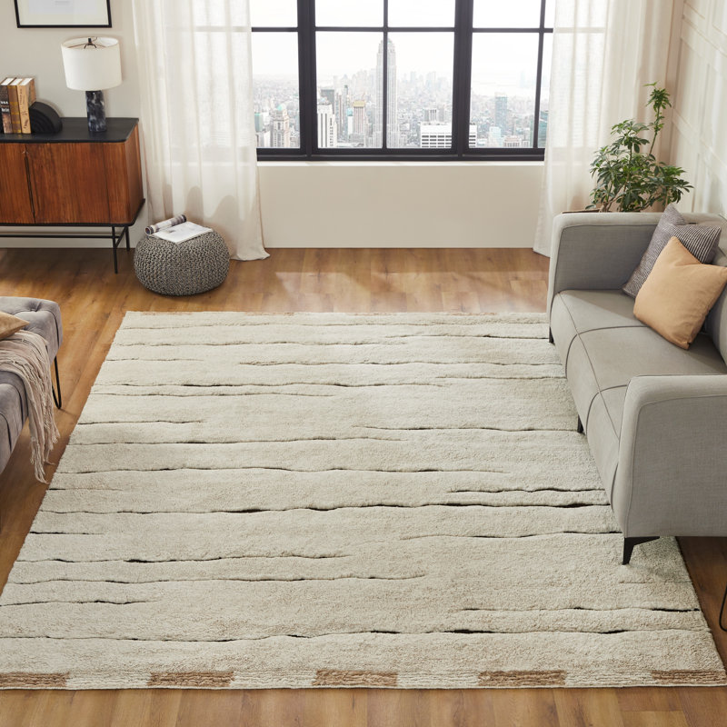 Urban Ridge Wool Hand Knotted Area Rug in Canyon Break, Rectangle 8' x 10'