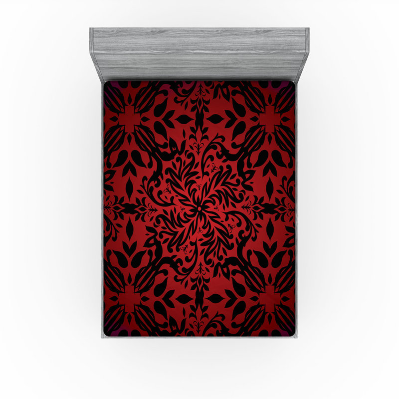Ensemble de 2 draps-housses Ambesonne, Queen Sheet Set