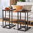 C End Table With USB And Built-In Outlets-533028695