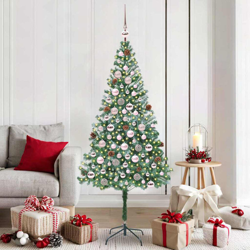 5.91' H Lighted Artificial Christmas Tree