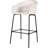 Of 2 Outdoor In Gray Faux , All - One Design With Integrated Structure, Woven Basket Weave Style, 29.50 Inch Seat For Bar Areas, Black Iron Frame And 12.50 Footrest Relaxation, 400 Lbs Weight Limit