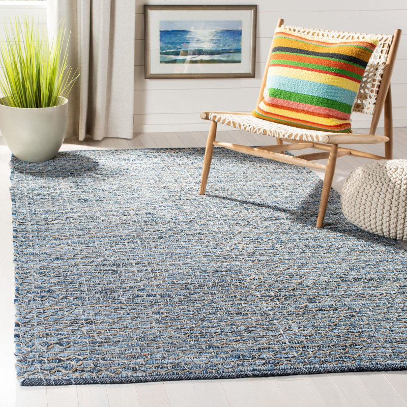 Montauk Hand Woven Performance Geometric Rug, Rectangle 8' x 10'