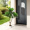 Figuier artificiel 45 po en pot noir, plante de plancher en pot pour le salon, la chambre à coucher, le bureau et le vestibule