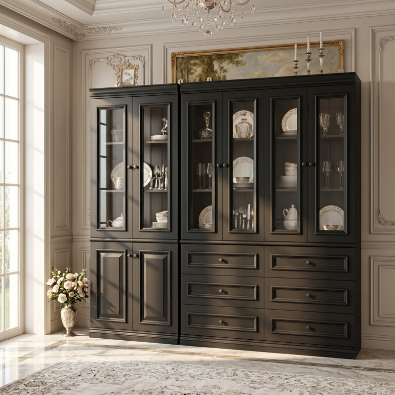 Badis Large China Cabinet Set
