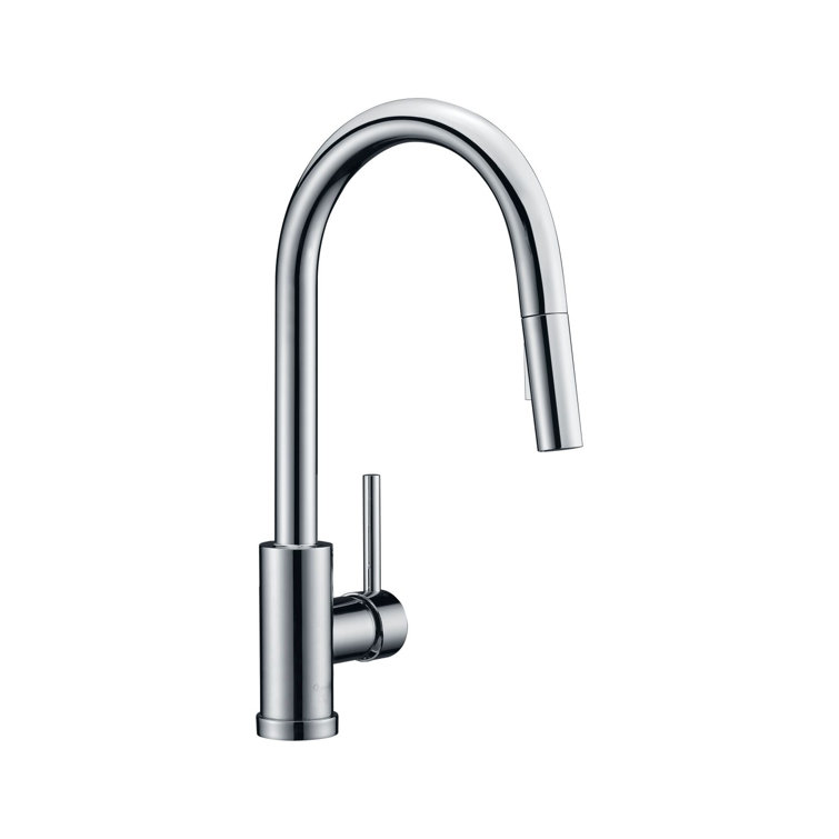 Single Handle Two Modes Pull-down Kitchen Faucet