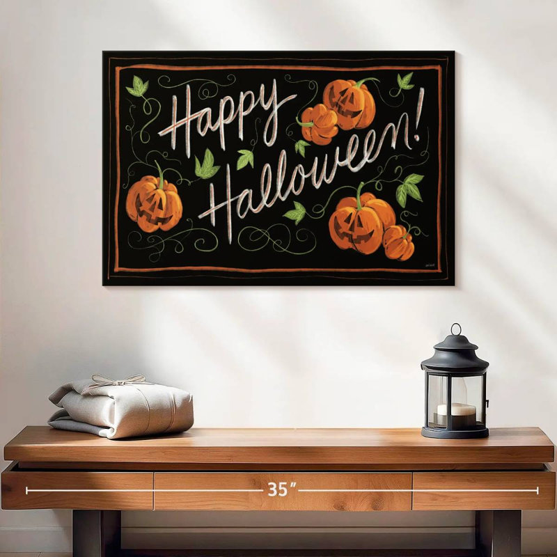 Jack O Lantern de Lelend Happy Halloween, H 16 po x l 24 po